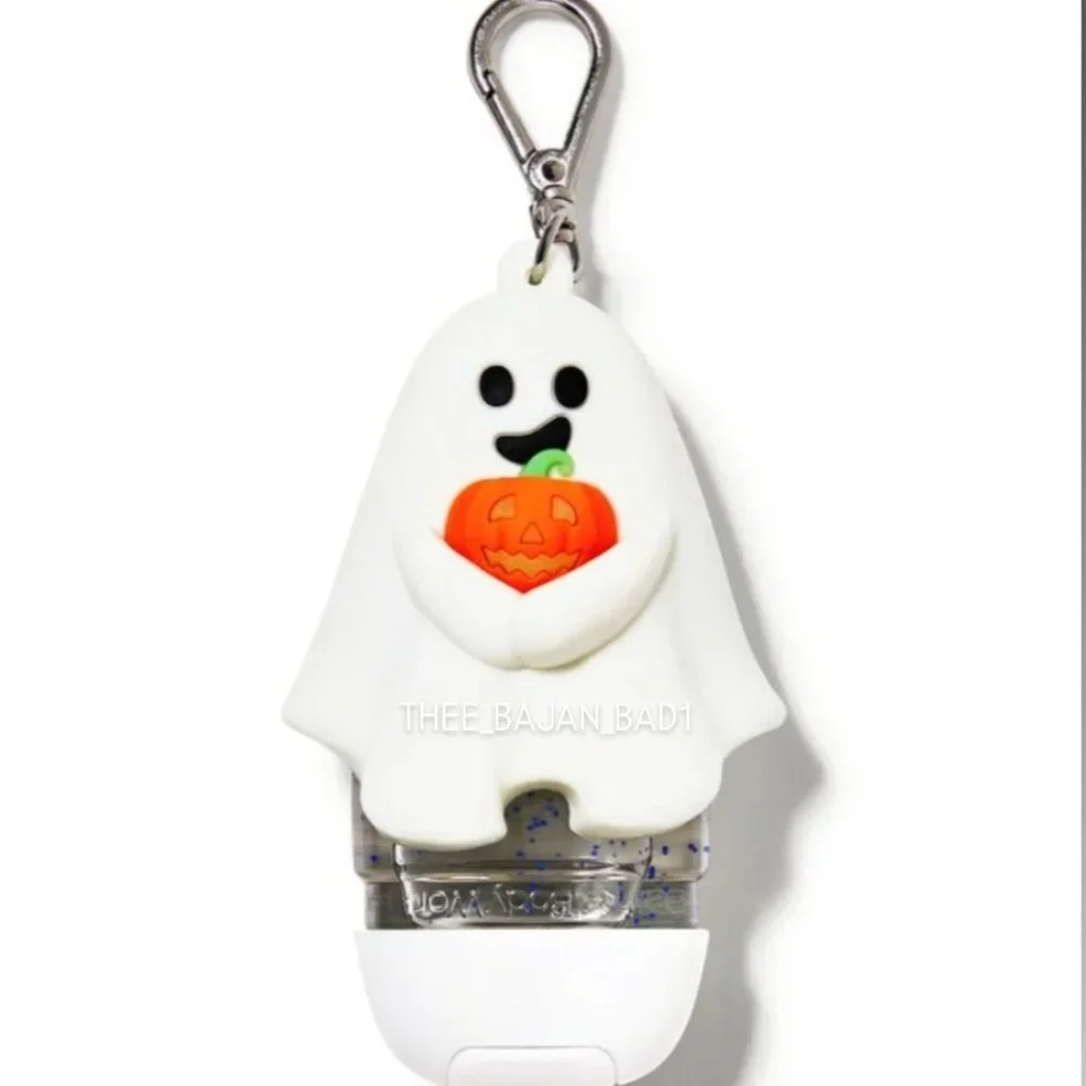 🎉 NWT GLOW BATH & BODY WORKS LIGHT UP GHOST POCKETBAC & HAND SANITIZER - Picture 1 of 2